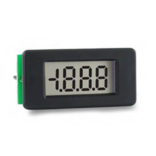 Lascar V 1(PK OF 10) 3 1/2-Digit LCD Panel Voltmeter w/6.3mm, 10-pack