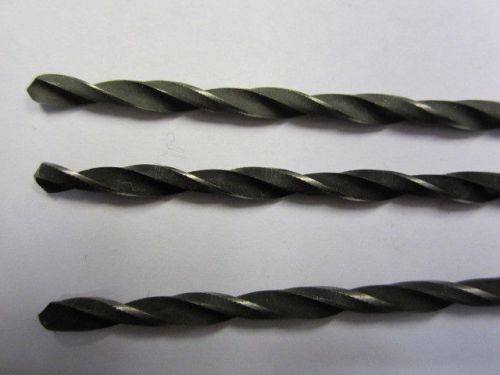 10pcs Soviet HSS Straight Shank Extra Length Drill, 3.5x150mm, New