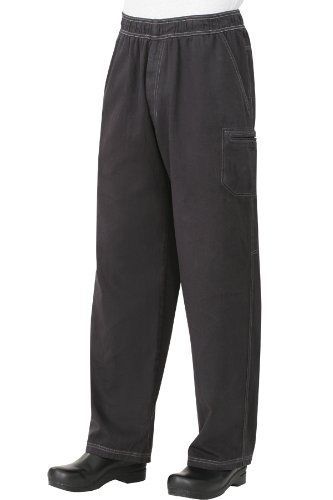 Chef Works UPEW Enzyme Utility Chef Pants, Medium, Smoke Gray