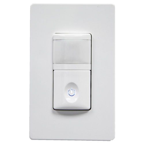 Enerlites HMOS-J PIR Occupancy Infrared Light Sensor Motion Detector Auto Switch