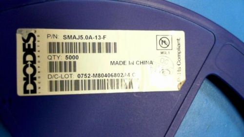 870-PCS 400W 40A UNI-DIRECTIONAL DIODES SMAJ5.0A-13-F 50A13 SMAJ50A13