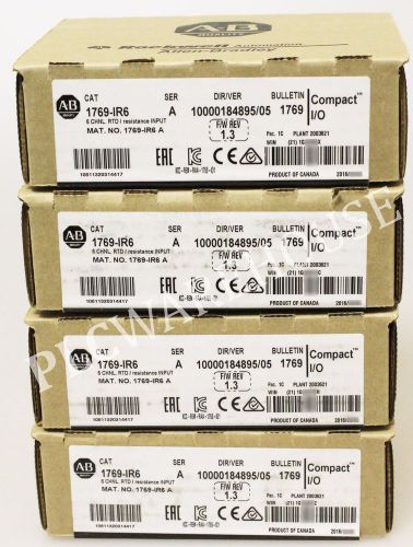 2016 brand new sealed allen bradley 1769-ir6 ser a resistance input 2015 1769ir6 for sale