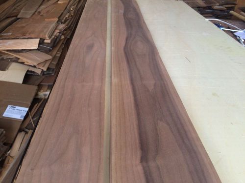 Wood Walnut Veneer 2 bundles total 48 pcs RAW VENEER N796.