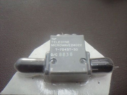 New SMA ISOLATOR 7.0-11.0 GHz - TELEDYNE T-7S43T-30