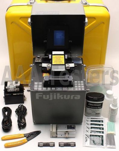 Fujikura fsm-20rsii12 sm mm ribbon fiber fusion splicer w/ cleaver fsm-20rs for sale