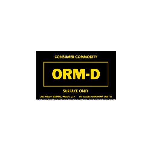 Pratt dlorm122 orm-d surface only label, 1-1/2&#034; length, 2-1/2&#034; width (pack of for sale