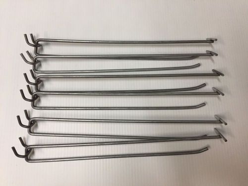 50 Store Display Style Peg Board Hooks 1/8&#034; Diameter