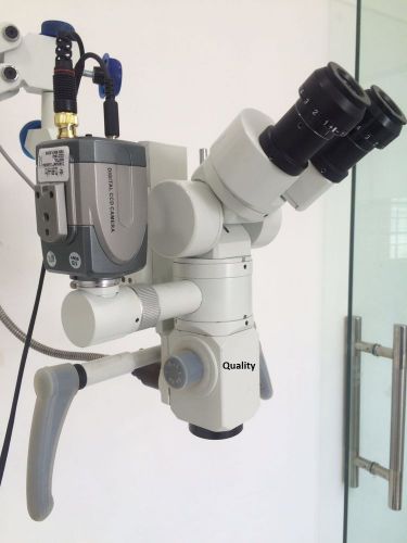 Inclinable dental microscope (new), led illumination, with image display system for sale