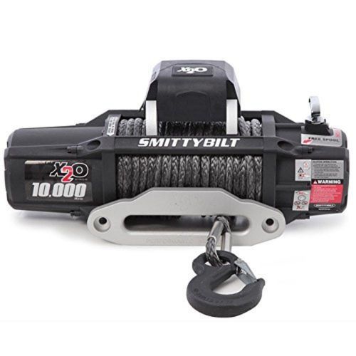 New Smittybilt X2O Waterproof Winch Lb Load Capacity 10000 Synthetic Rope 98510