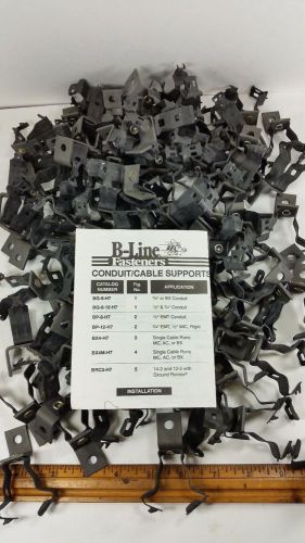 lot 100 B-Line BG-6-H7 conduit cable support brackets 3/8 angle BG6H7 clip