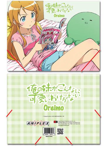 Oreimo Kirino Elastic Band Document Folder