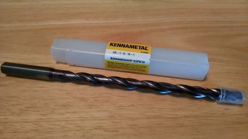 KENNAMETAL B269A08334HP KCPK15 21/64 .328 THRU COOLANT CARBIDE DRILL LONG