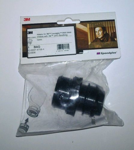 3M SPEEDGLAS ADFLO HOSE Adapter for QRS Breathing Tubes 533506