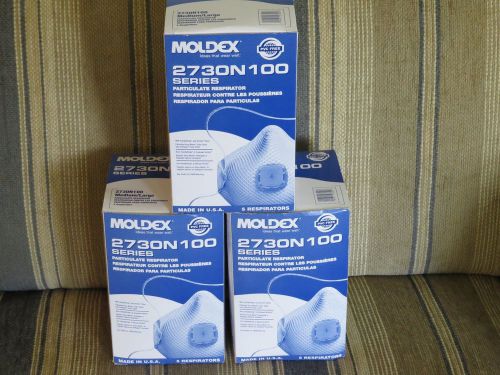 Moldex 2730n100 series particulate respirator, 15 pairs for sale