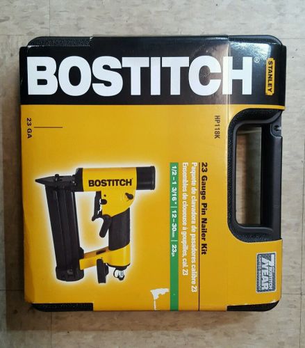 BRAND NEW Bostitch Air-Powered 23-Gauge Headless Pin Pinner Nailer Kit