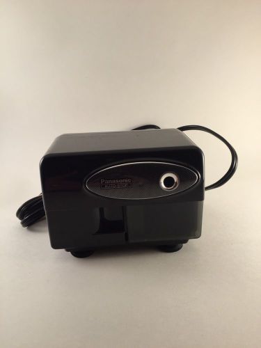 Panasonic Electric Pencil Sharpener with Auto-Stop Model KP-310 Black Matsushita