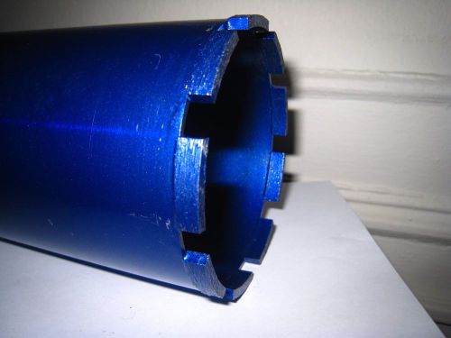 3-1/2” x 16&#034; laser welded wet core bit for heavy concrete new for sale