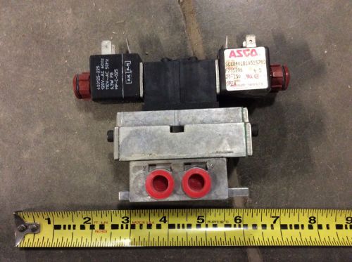 ASCO SCX8401B10518703 Dual Air Solenoid Valve 20-150PSI 6.3 Watts