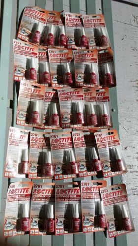 25 LOCTITE 2701 THREADLOCKER 5mL Bottle High Strength NEW THREAD LOCKER NUT BOLT