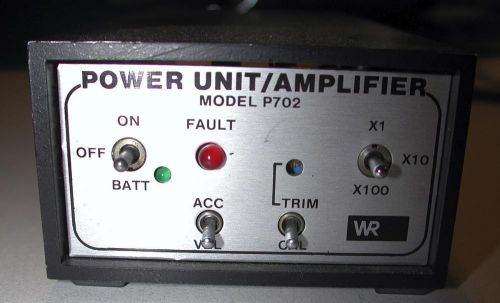 Wilcoxon Research. P702 Power Unit / Amplifier, Vibration Measure/Accelerometer