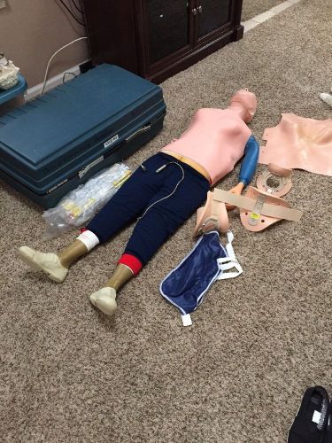 Laerdal Resusci Anne Recording Fully Body CPR Manikin Dummy