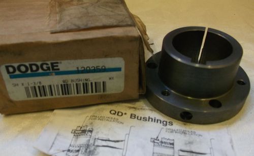 New in box, dodge 120359 qd bushing shx1-3/8 (no screws) for sale