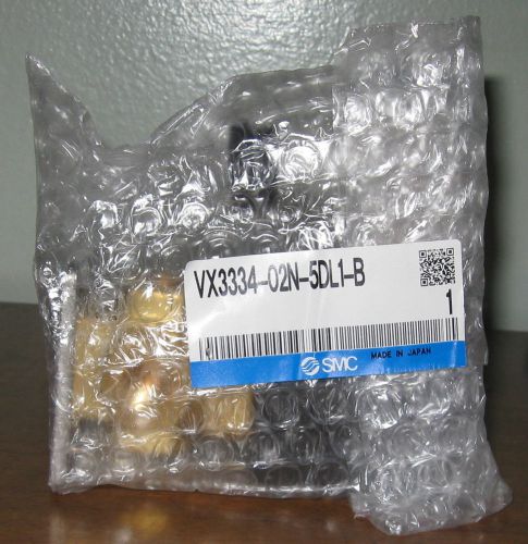 SMC SOLENOID VALVE VX3334-02N-5DL1-B  (3 port, use with variey of fluids) NEW