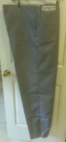 REGENT CHEF PANT XXL Houndstooth Restaurant Kitchen Wear Size 50