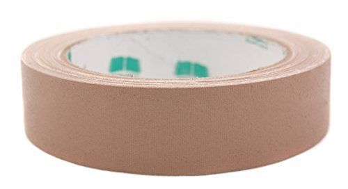 Bookguard 1&#034; Light Brown Colored Premium-Cloth Book Binding Repair Tape | 15