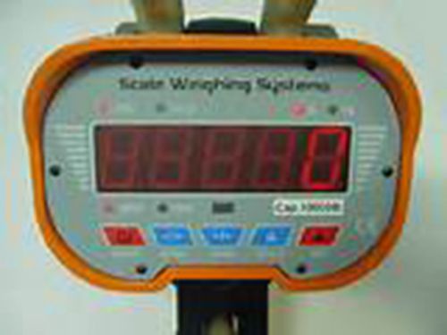 Crane scale sws-7911 6000lb capacity led/lcd readout for sale