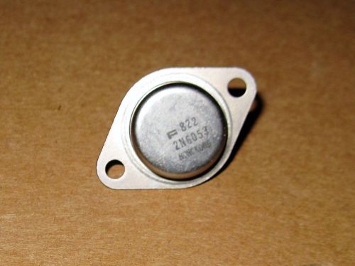 p.Transistor  2N6053 PNP 12A 60V  Tested