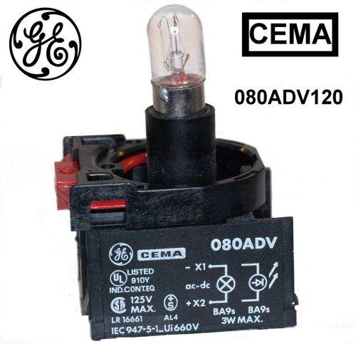 080ADV120 General Electric POWER SUPPLY 120 V AC/DC W/FLANGE CEMA New