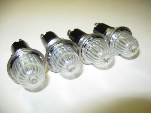 (4) DIALCO Panel Mount Indicator Lights