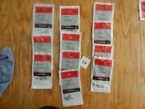 Fast acting fuse Radio shack lot23