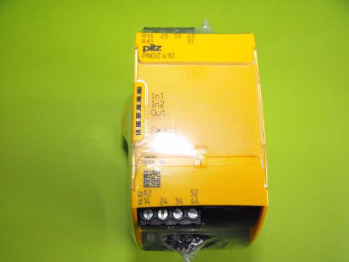 Pilz PNOZ_S10, 24 VDC, 4n/o 1n/c,  NEW.