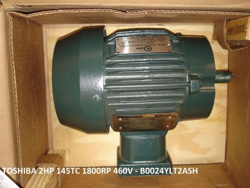 Toshiba 2HP 1800, 3PH, 60HZ, 230/460 Explosion Proof Motor