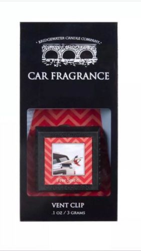 BridgeWater ~ Car Freshener Auto Vent Clip ~ Free Spirit **NEW