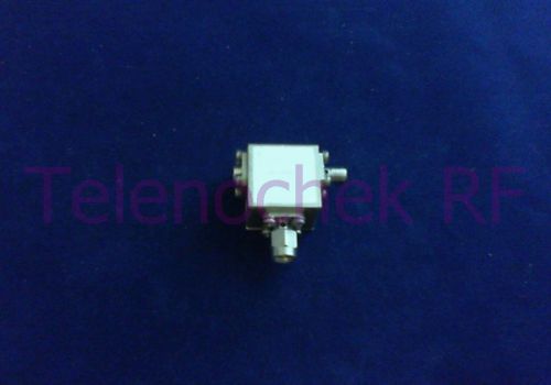 RF microwave single junction isolator 4675 MHz - 8125 MHz /  15 Watt / data