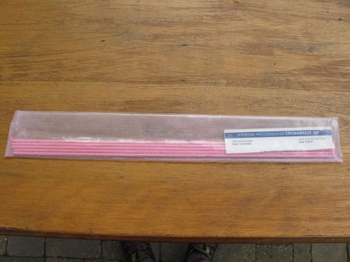 Cronatron Cronabraze 30F Copper and Steel Flux Coated Brazing Rods .40 lbs. #2