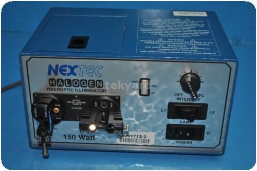 NEXTEC 2150 HALOGEN FIBEROPTIC ILLUMINATOR / LIGHT SOURCE @ (91712)