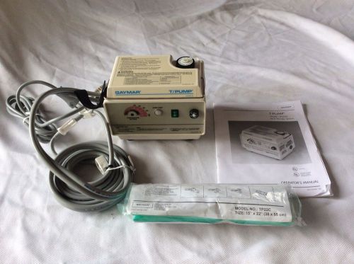 Gaymar T/Pump TP500 Heat Therapy System w/ new pad, pump, tubing &amp; power cord