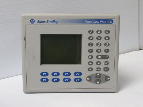 ALLEN BRADLEY PANELVIEW PLUS 400 OPERATOR INTERFACE 2711P-K4M20D SER A REV C