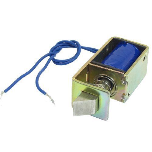 DC 12V 1A 10mm Stroke 15N Force Open Frame Type Solenoid for Electric Door Lock