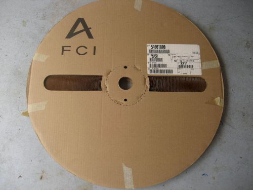 54001800 FCI Terminal NEW qty:5000 Reel  FEMALE 2.8MM TERM 18-20 AWG TIN