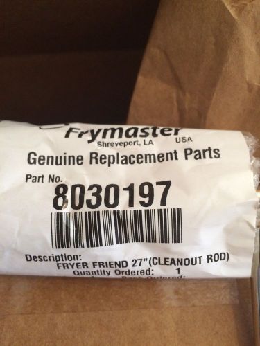 Dean 8030197 &#034;Fryer&#039;s Friend&#034; Clean Out Rod