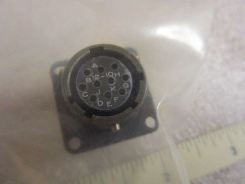 Ms3112e12-10s, 10 pin female bulkhead connector, new for sale