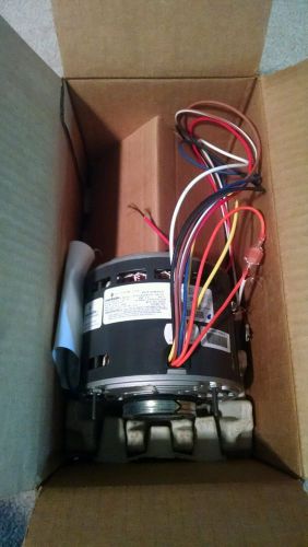 EMERSON K055HXNFM, 1/3 HP, 3 SP, 1075 RPM, 208-230V FAN MOTOR NEW IN BOX!! 1972