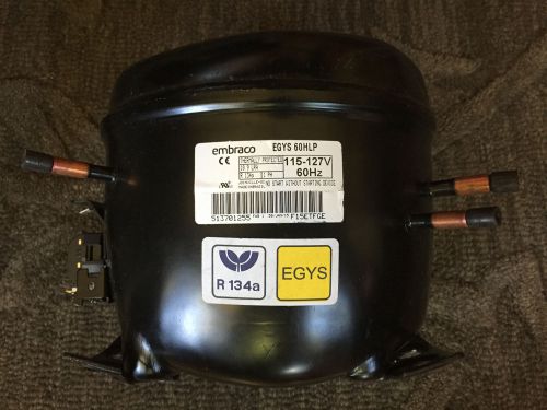 EMBRACO EGYS60HLP Replacement Refrigeration Compressor R-134A 1/5 HP