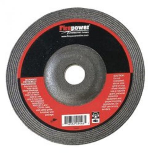 Type 27 depressed center grinding wheel w/out hub, 5&#034; x 1/4&#034; x 7/8&#034; firepower for sale