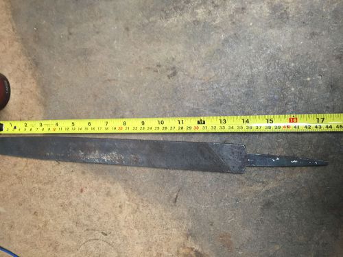 Large mill file, Knfe blank? Old USA steel, L@@K! Carbide?